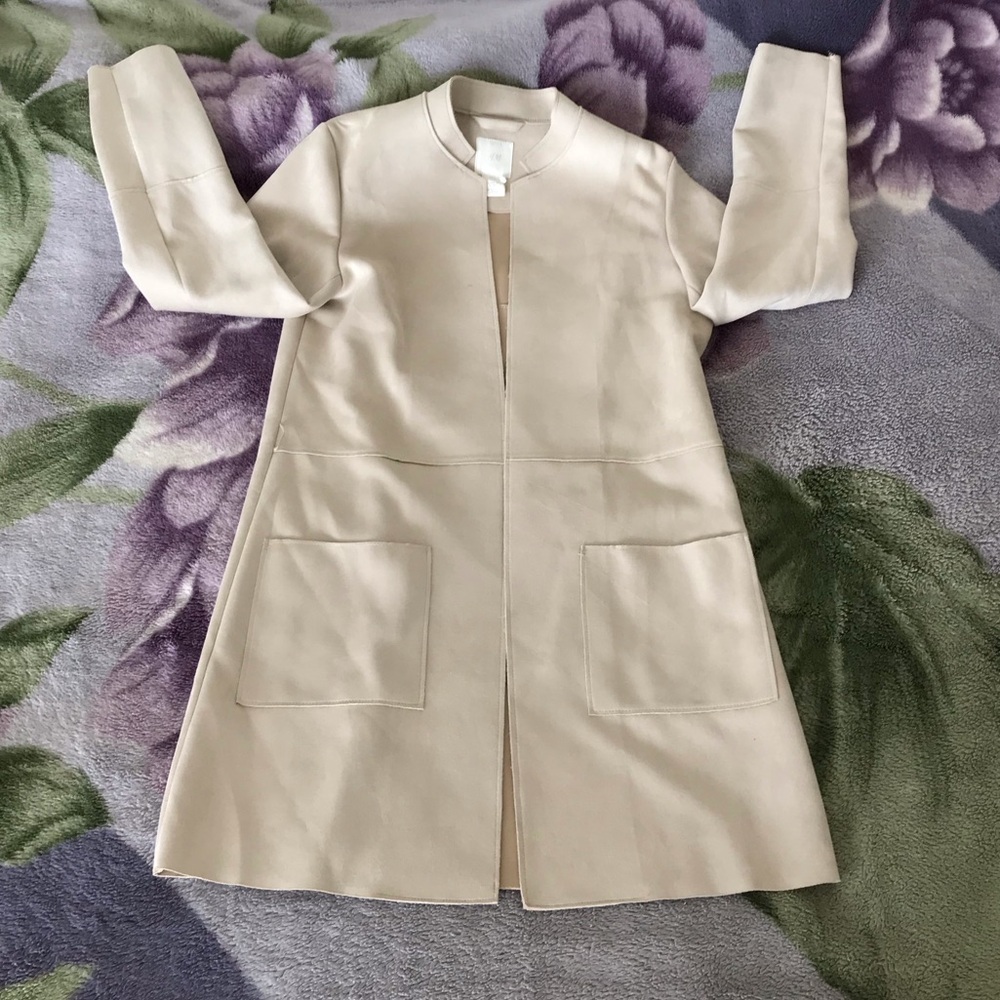 H&M Women’s Faux Suede Coat 🧥 - Picture 3 of 14